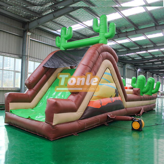Cactus Western cowboy theme Rush Inflatable Obstacle course