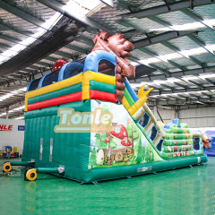 Customized kid's Inflatable Fairy Tale Forest fun city Theme