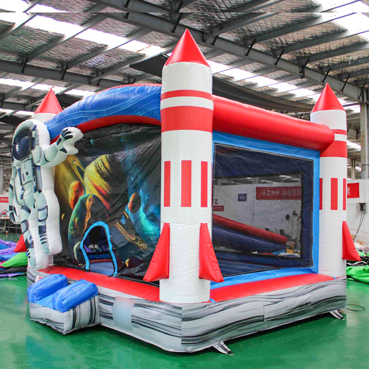 Outer Space Planet Theme Inflatable Bouncer bouncy Castle Inflatable Jumper