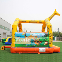 commercial grade Giraffe jumping castle bouncy castle for sale