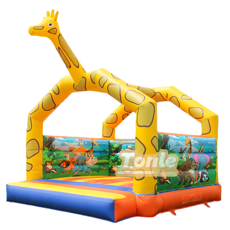 commercial grade Giraffe jumping castle bouncy castle for sale
