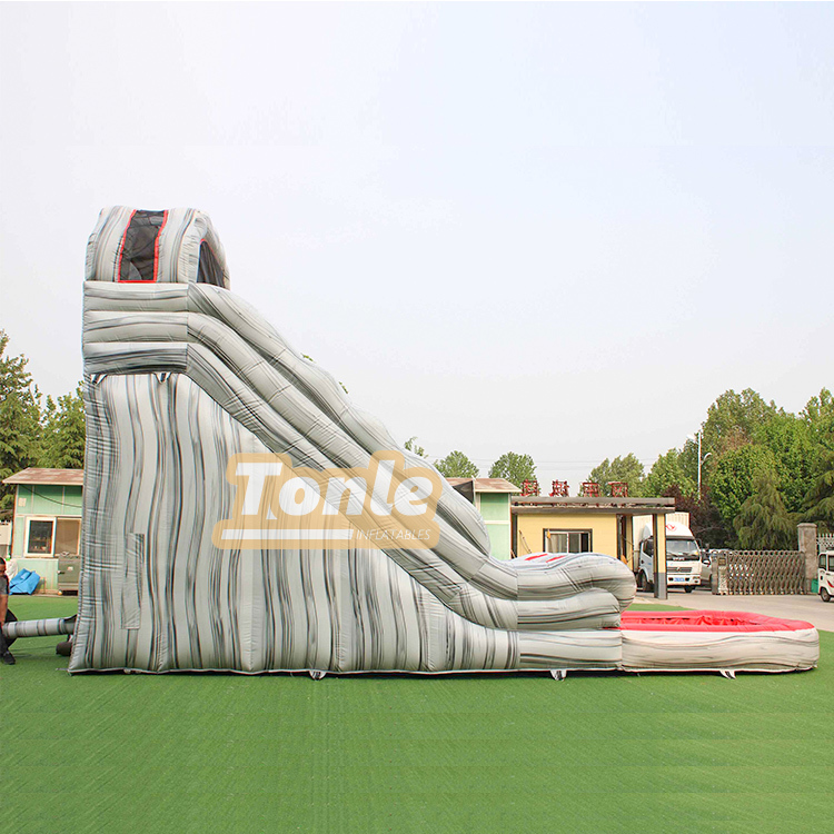 Marble Volcano Themed Water Slide