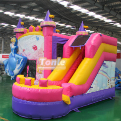 Disney Princess Theme Bouncy Castle Slide Combo