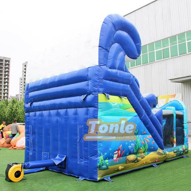 Shark Inflatable Slide