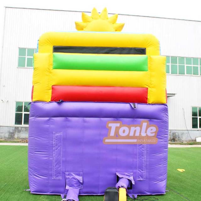 Unicorn Inflatable Small Dry Slide