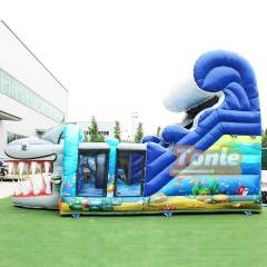 Shark Inflatable Slide