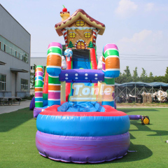 24FT Suger Splash inflatable Water Slide