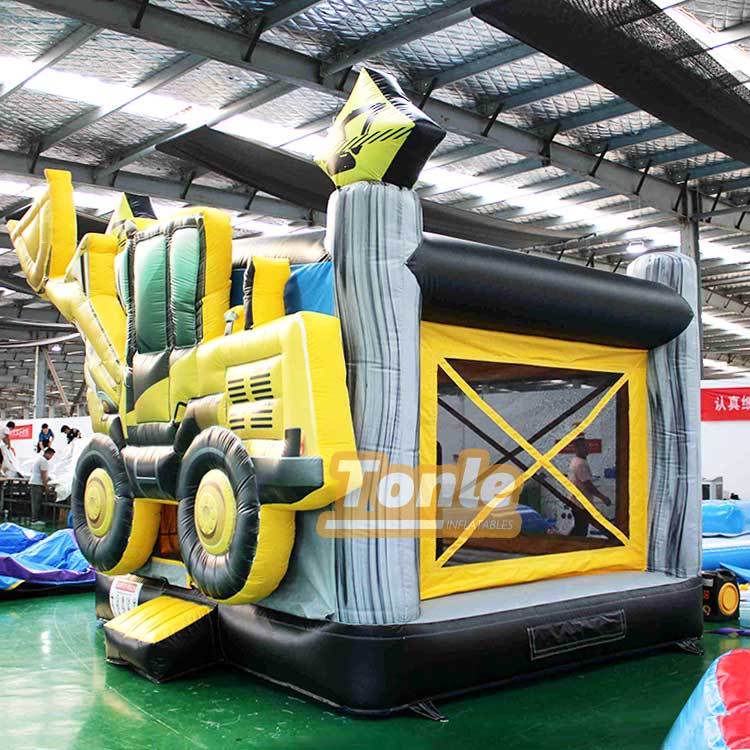 Construction Bulldozer 3D Inflatable Bouncer