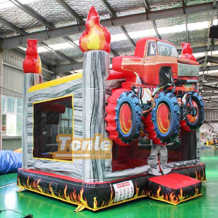 Monster Truck 3D Bounce House