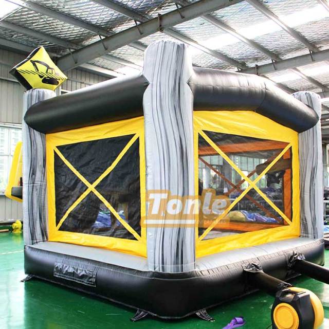 Construction Bulldozer 3D Inflatable Bouncer