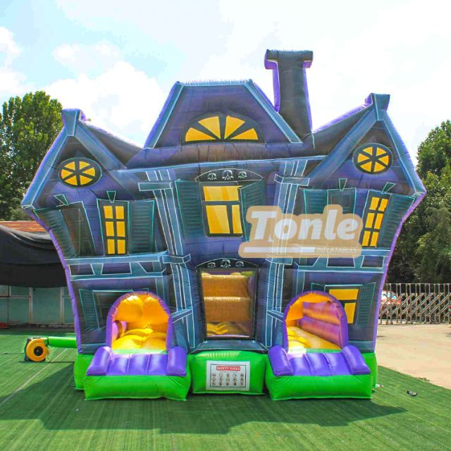 Halloween Small Inflatable Maze Obstacle Course