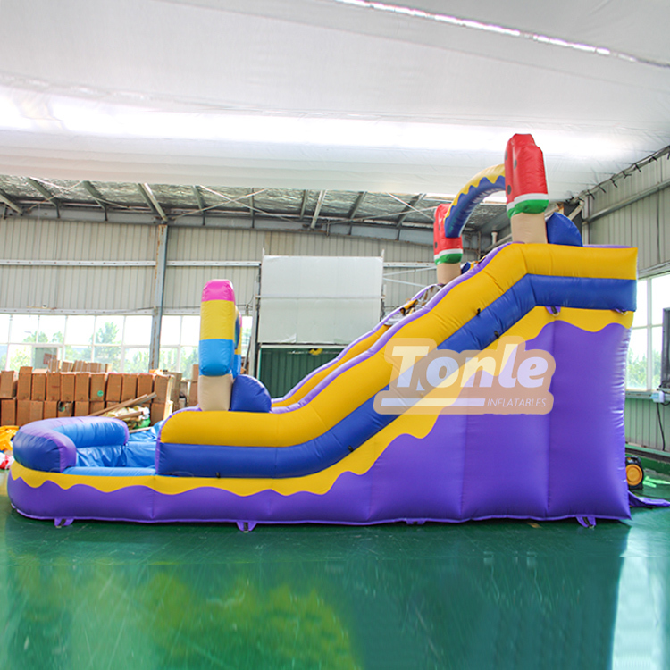 Ice Cream Inflatable Water Slide