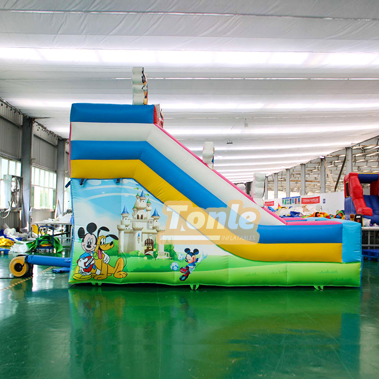 Commercial Disney Mickey Mouse Inflatable Slides For Sale