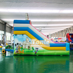 Commercial Disney Mickey Mouse Inflatable Slides For Sale