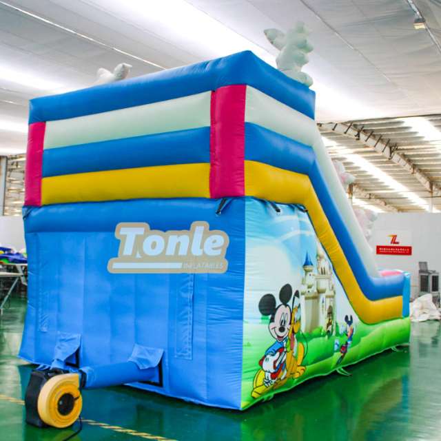 Commercial Disney Mickey Mouse Inflatable Slides For Sale