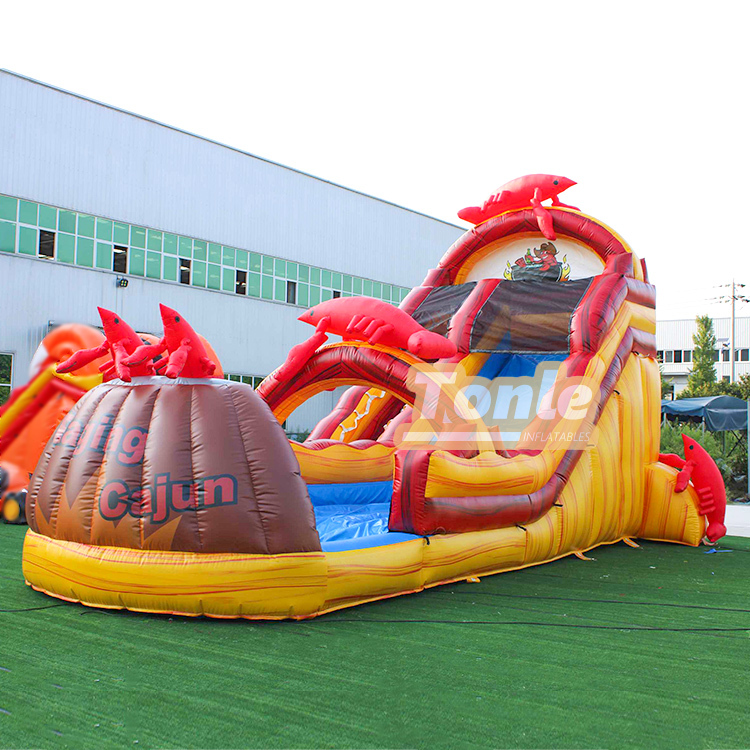 20ft Crayfish inflatable water slide