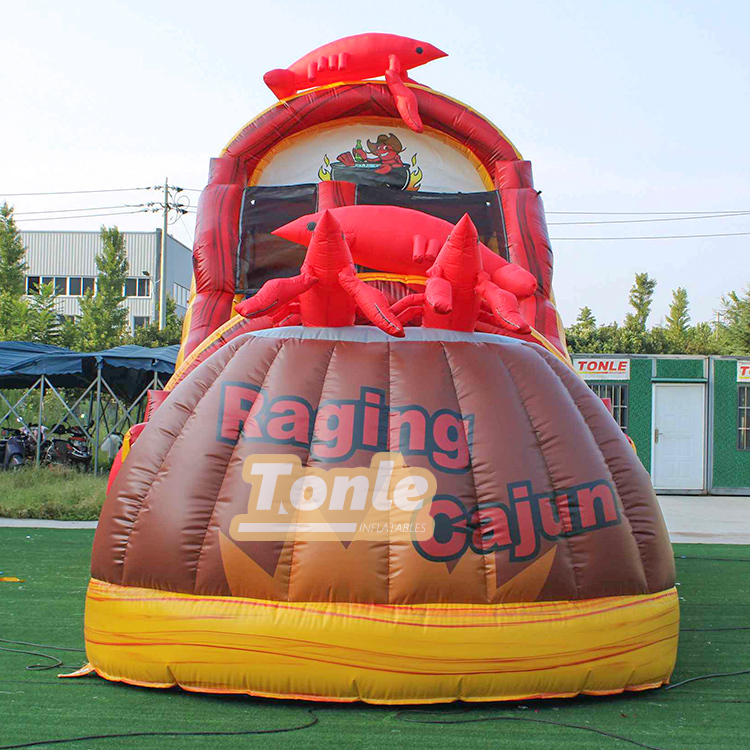 20ft Crayfish inflatable water slide