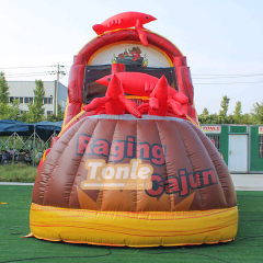 20ft Crayfish inflatable water slide