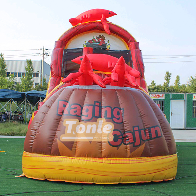 20ft Crayfish inflatable water slide