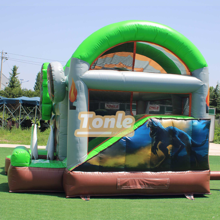Jurassic Dinosaur inflatable Jumper dry Combo