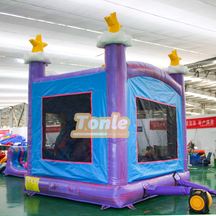 Unicorn inflatable jumper slide combo