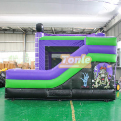 Halloween zombie inflatable jumper combo