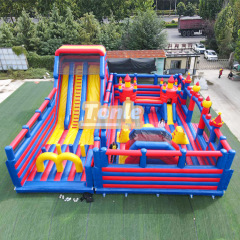 Indoor and outdoor commercial inflatable playground