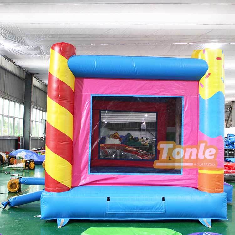 Ice cream inflatable bounce house