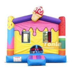 Ice cream inflatable bounce house