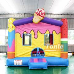 Ice cream inflatable bounce house