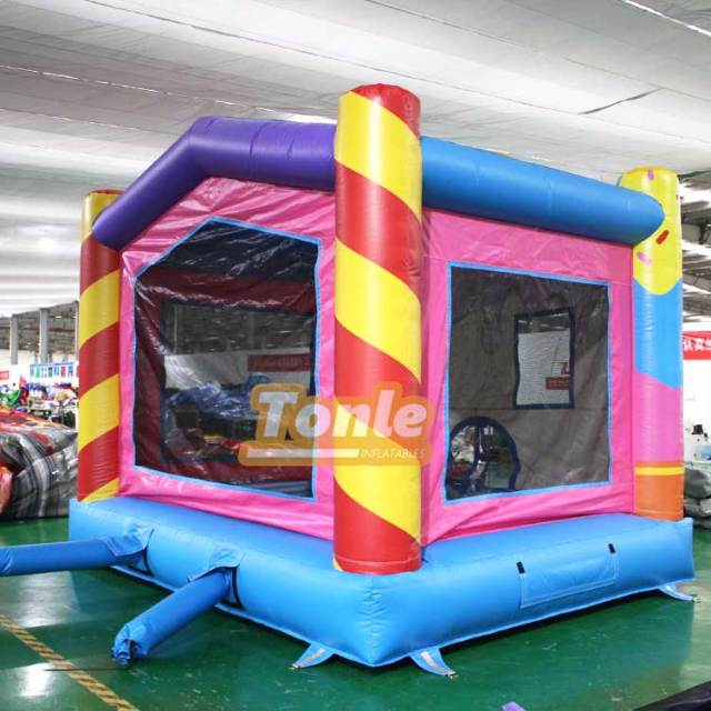 Ice cream inflatable bounce house