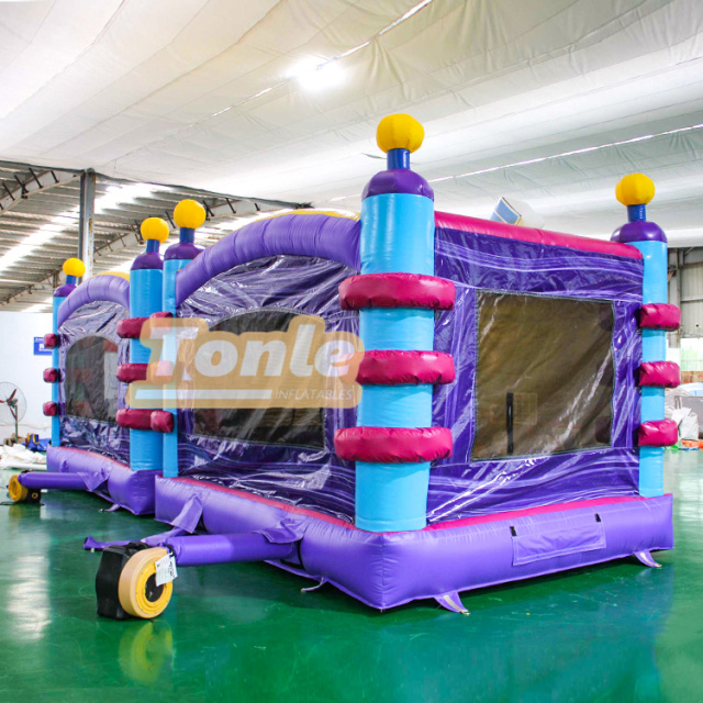starry sky inflatable bounce house