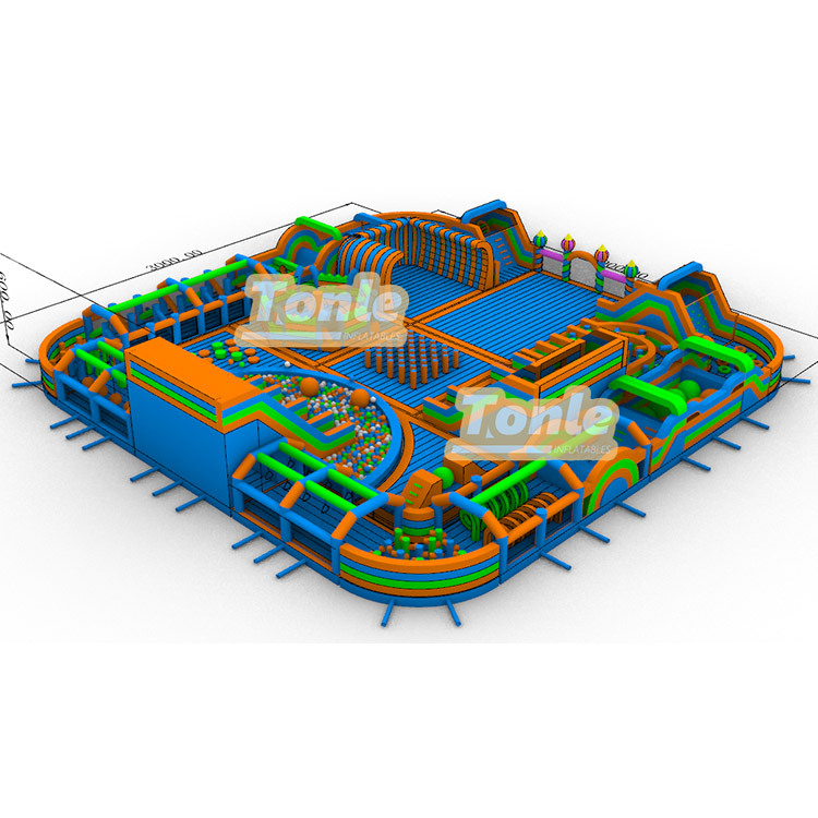 Adrenaline Park Venture Inflatable Theme Park