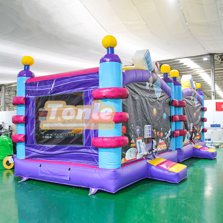 starry sky inflatable bounce house