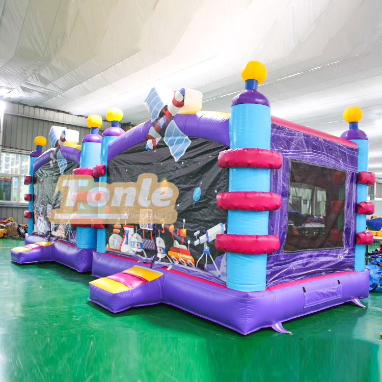 starry sky inflatable bounce house