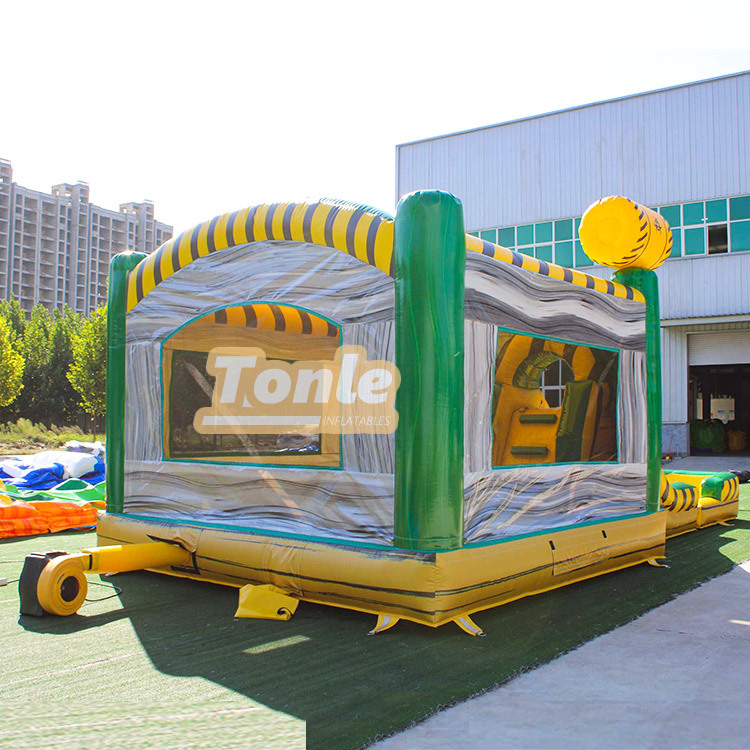 Toxic Inflatable bounce house Water Slide combo