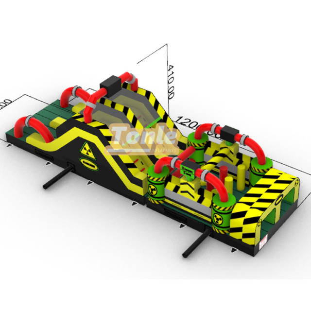 Danger Zone Obstacle Course Commercial Inflatable for sale