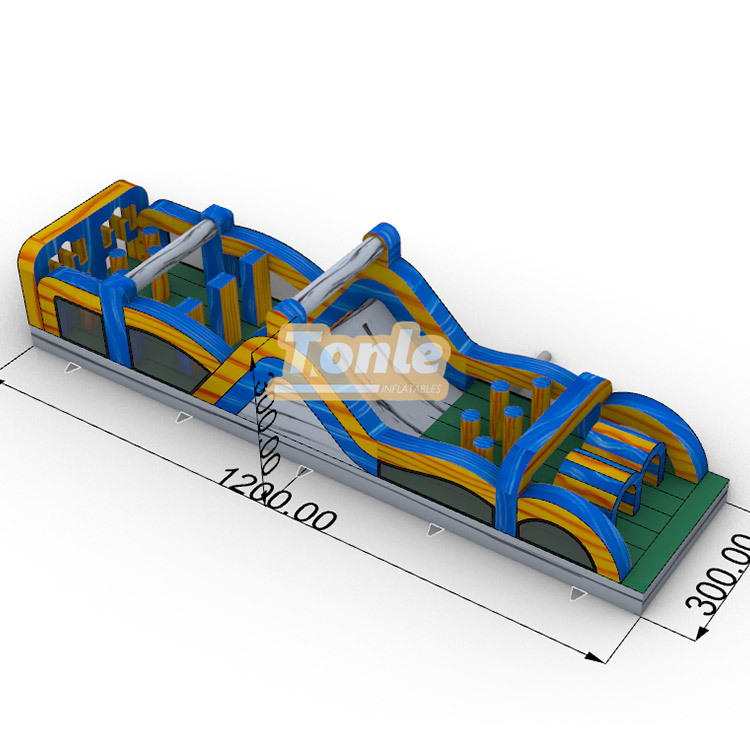 Radical Run Inflatable obstacle challenge