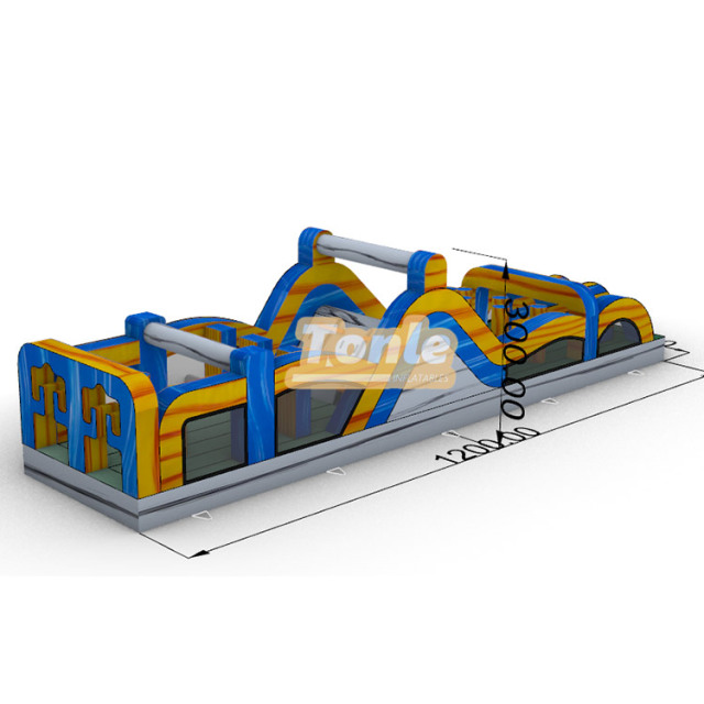 Radical Run Inflatable obstacle challenge