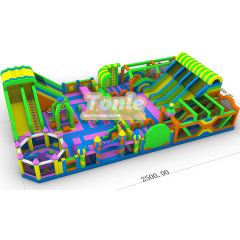 Commercial Large Outdoor Inflatable Theme Park