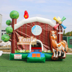 Happy Farm Inflatable Bounce House