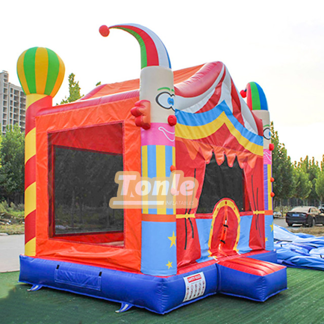 Circus Clown Inflatable Bounce House