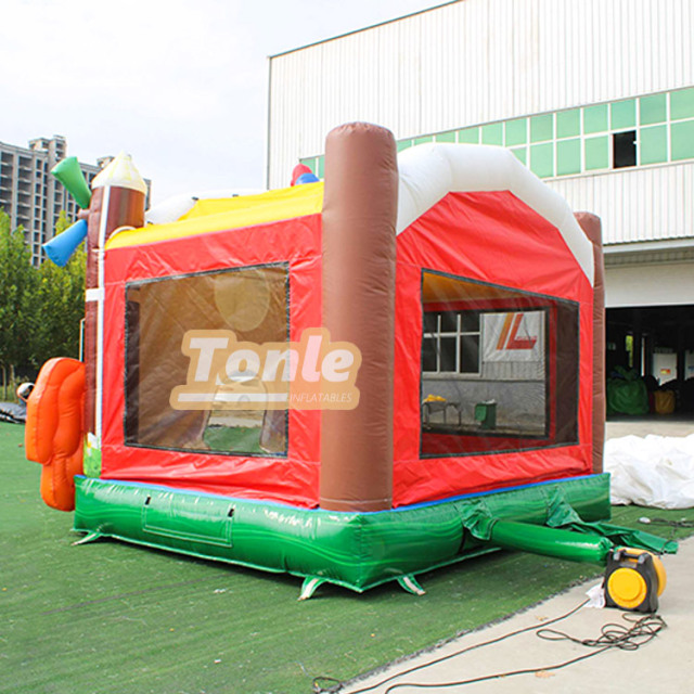 Happy Farm Inflatable Bounce House