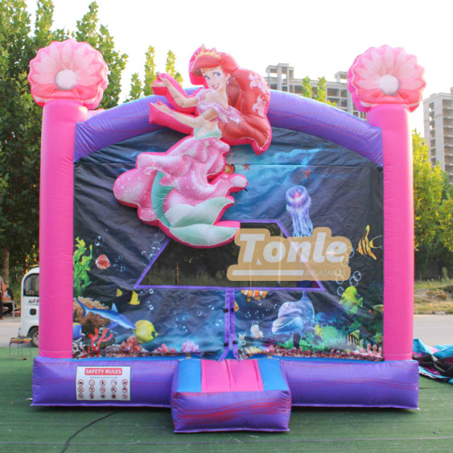 Mermaid Inflatable Jumper Inflatable Bounce House