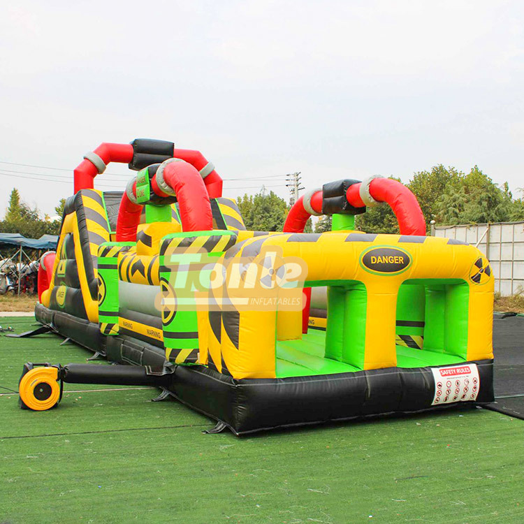 40ft Toxic Radical Run Obstacle challenge