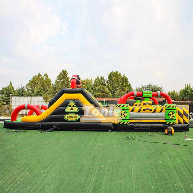 40ft Toxic Radical Run Obstacle challenge