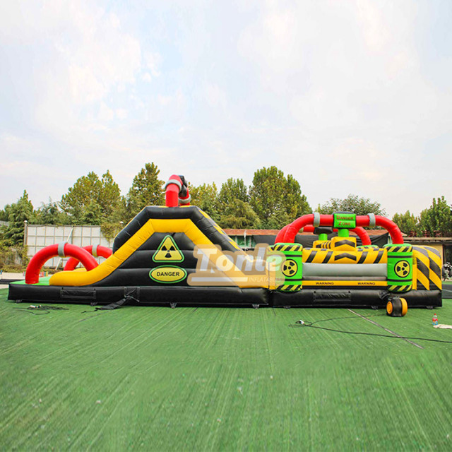 40ft Toxic Radical Run Obstacle challenge