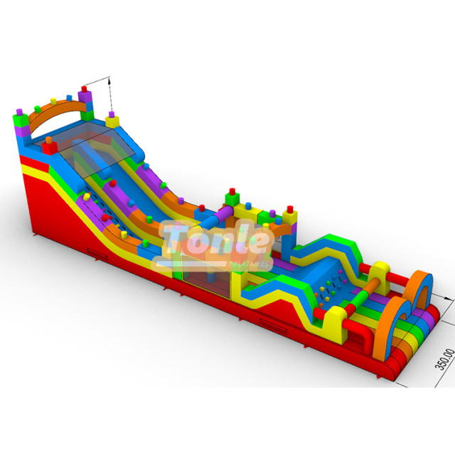 Block Inflatable Obstacle Course Challenge