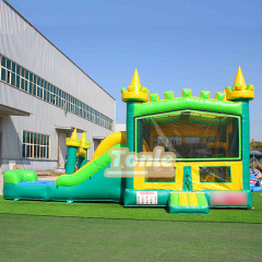inflatable jumper with water slide