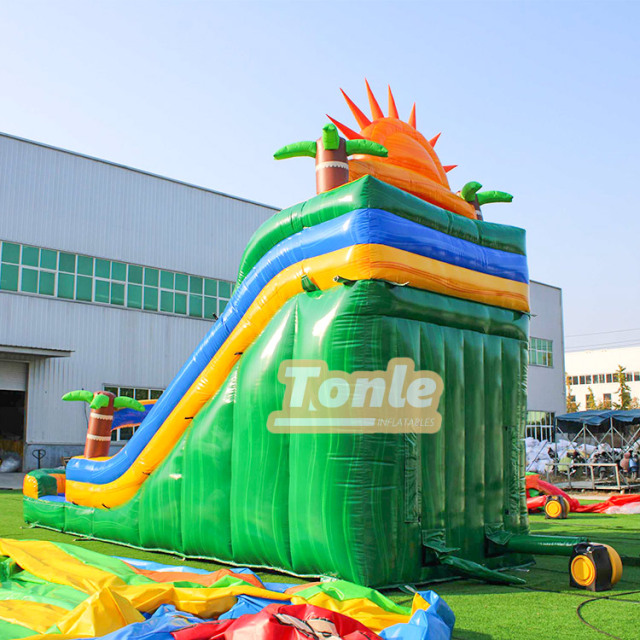 Summer Paradise Lane Water Slide